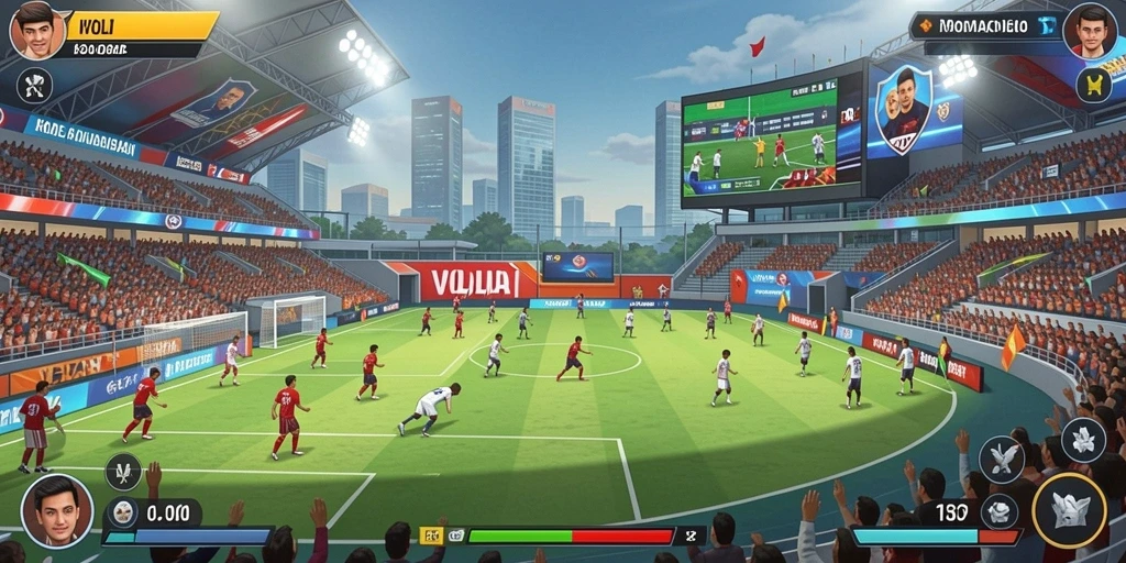 Grafik dunia fantasi yang memukau dan detail tinggi.
