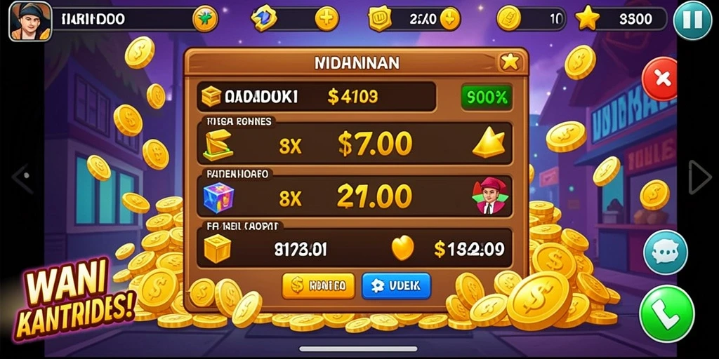 Sistem kustomisasi karakter yang unik.